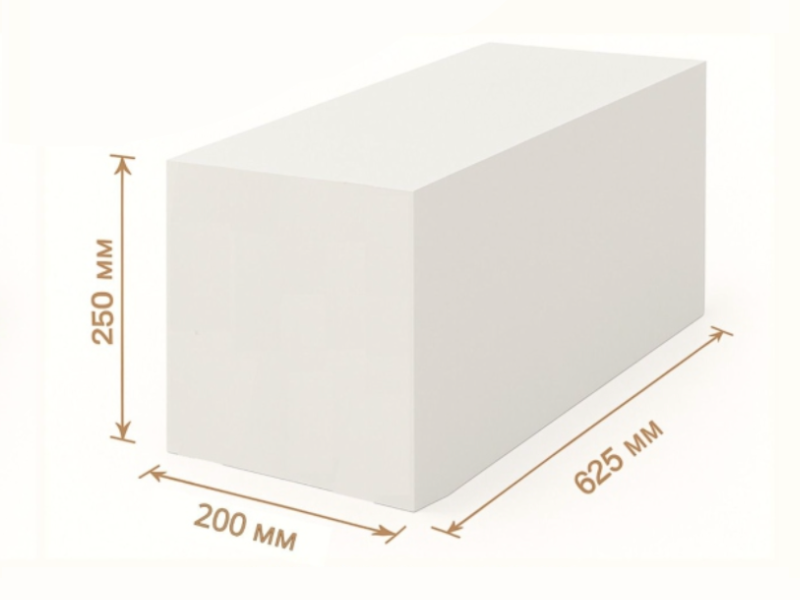 Газоблок 200 мм SAURAN BRICKS