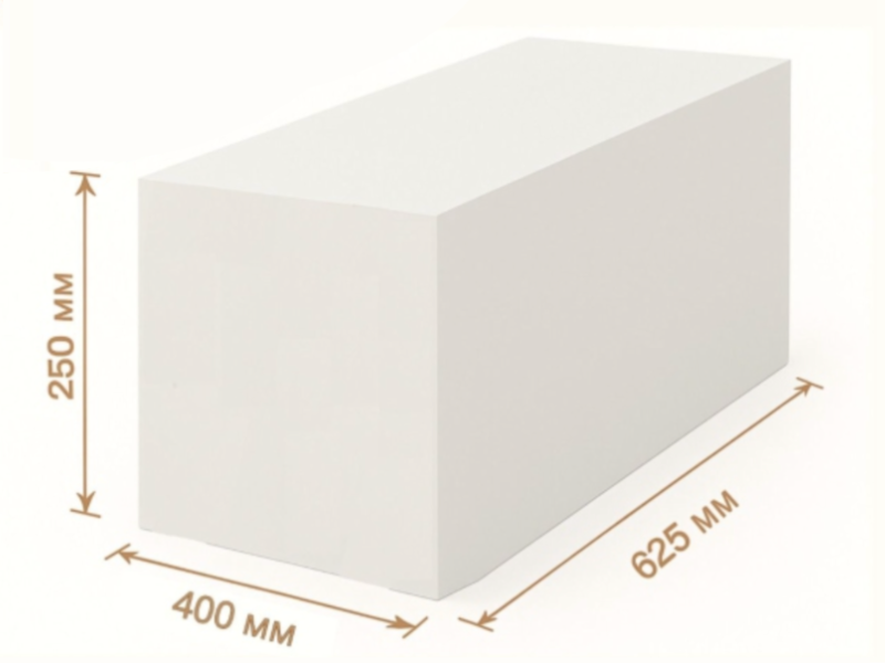 Газоблок 400 мм SAURAN BRICKS